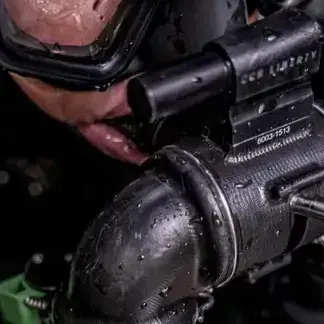 Liberty CCR diver training in the cenotes of mexico